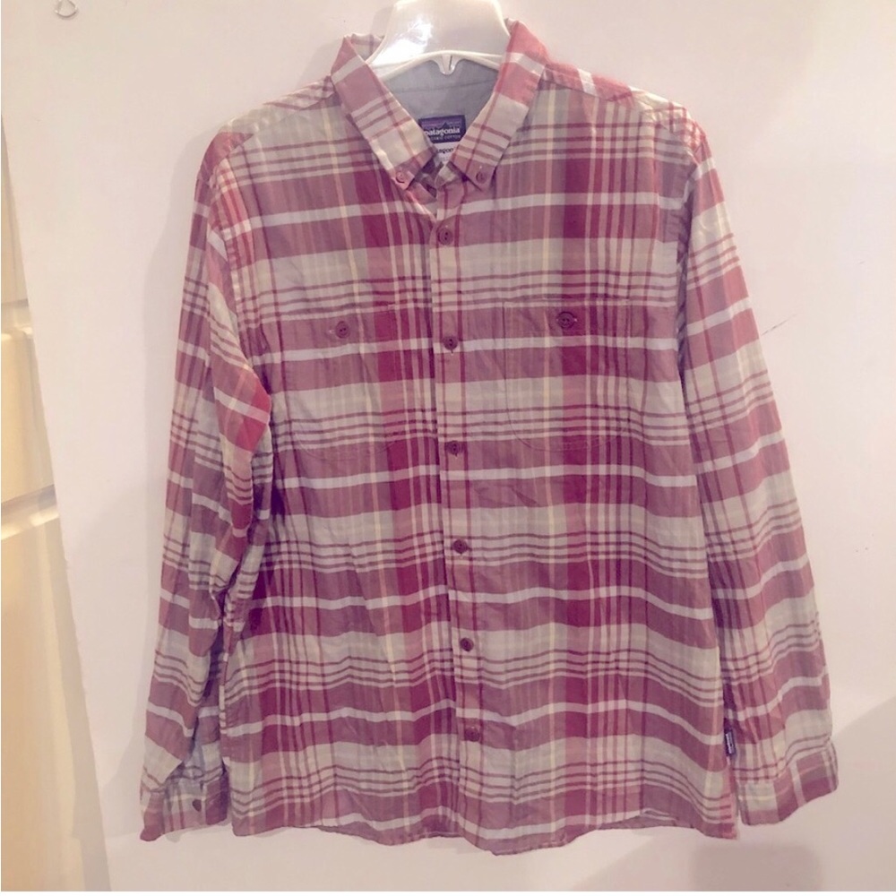 PATAGONIA Heavy Organic Cotton Plaid SHIRT XL - Picture 3 of 15